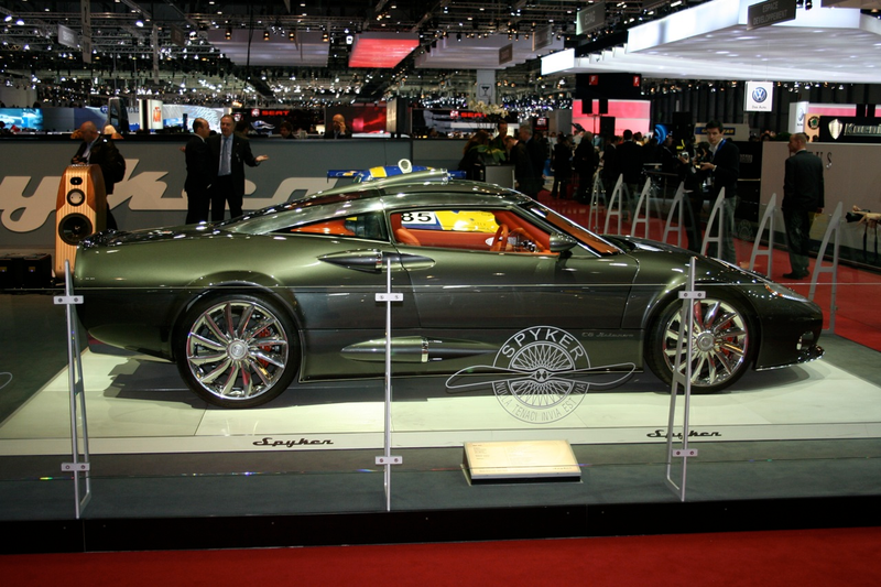 Illustration for article titled Spyker C8 Aileron: Geneva Goes Aeronautical